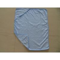 Buy cheap newborn baby boys soft short velvet mickey dot double layer shawl blanket product