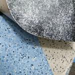 Commercial Hospital Room Flooring 1.5mm-3.0mm Homogeneous Sheet Flooring