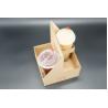 Buy cheap Wholesale Kraft Corrugated Paper 4 Cup Carriers Paper Cup Holder Tray With Handle from wholesalers