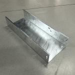 25mm-150mm Height Zinc Dip Treated Cable Tray Galvanised 3m-6m Length For