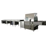 400MM belt width industrial chocolate enrobing line for sales