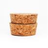 Buy cheap Low MOQ Stocked Candle Wooden Lids Corks Stopper from wholesalers