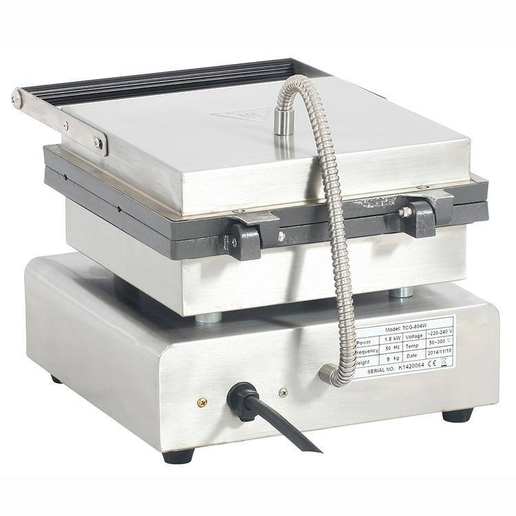 Stainless Steel Electric Lolly Waffle Maker for Baking Waffle Cake Bread in Commercial