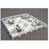 Buy cheap Soft Play Area Kids Grey And White Soft Play Equipment Party Play Games For Party Hire from wholesalers