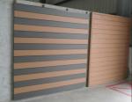 Customized Color WPC Extrusion Fluted Exterior Wall Panel for Modern Outdoor