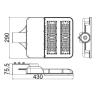 Buy cheap Stable 100W Dimmable LED Street Lights 3030 Chips Aluminum Housing For Highway Toll Station from wholesalers