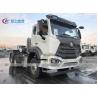 Buy cheap HOWO / HOHAN 6x4 420HP RHD Tractor Head Truck With Auxiliary 1000L Oil Tank from wholesalers