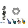 Buy cheap 6pt Concrete Scarifier Replacement Cutters For Floor Surfacer Scarifying Scarifier Tooling Planers from wholesalers