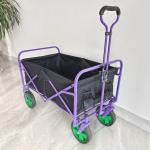 Buy cheap Folding Wagon Stroller Retractable Handle Practical Camping Cart Custom Wheel from wholesalers