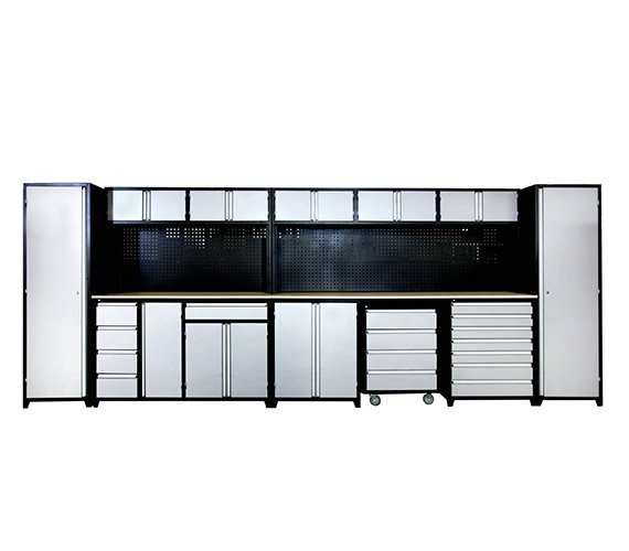 Customized Support Heavy Duty Stainless Steel Tool Cabinet Trolley with Multi Drawers