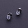 Buy cheap Wholesale Stainless Steel Clock Logo Fake Ear Piercing,Cheater Ear Piercing,Cheater Plugs from wholesalers