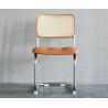 Buy cheap Vintage Armless Rattan Cesca Chair With PU Leather / Fabric Seat from wholesalers