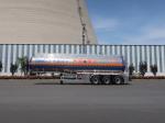 Insulation 45.5m3 3 Axles Flammable Liquid Semi Trailer for Liquid Transport