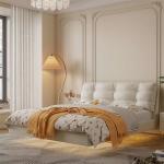 Customize Size Plywood Panel Type Bedroom Furniture Set Adjustable Height