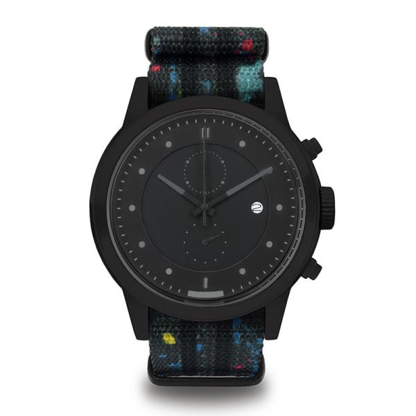 Buy cheap Preofessional Nylon Band Watches Mans / Women'S Black Stainless Steel Watch from wholesalers