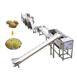Buy cheap 500Kg Potato Frozen French Fries Making Machine Multifunctional from wholesalers