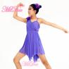 Buy cheap Spandex Lining Latin Dance Costumes All Flying Fringes 4 Layered Tiered Dress Leotard Under from wholesalers