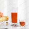 Buy cheap Engraved Mountain Bottom Cork 500ml Vodka Glass Bottle for Mountain Artisanal Spirits from wholesalers