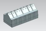 Customized One Time Molding Plastic Water Tank Iron Mold