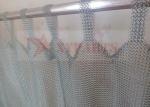 Stainless Steel Ready To Hang Chainmail Curtain 0.8x7mm For Architecture