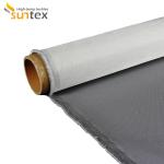 Stainless Steel Wire Reinforced Fire Resistant Fiberglass Fabric For Welding