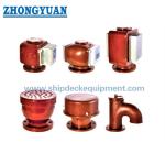 Welded Type Ballast Water Tank Marine Air Vent Head Marine Pipe Fittings