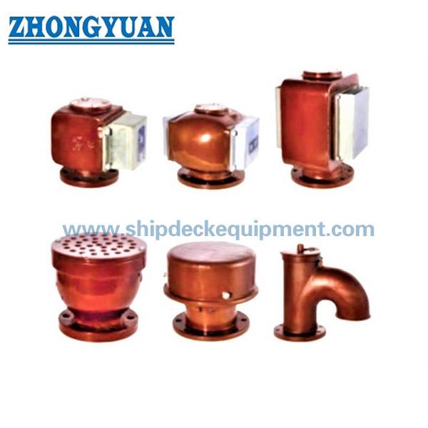 Welded Type Ballast Water Tank Marine Air Vent Head Marine Pipe Fittings