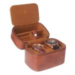 TWO WATCH COLLECTION JEWELRY BOX CROSS-BORDER STRAP STORAGE COWHIDE WATCH BOX