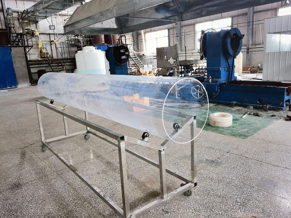 Buy cheap Transparent Heating Quartz Glass Tube High Transmittance Polished from wholesalers