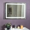 Buy cheap Hotel Wall Decor Touch Sensor LED Mirror with Modern Luxury Design W36"xH36"/W48"xH36 from wholesalers