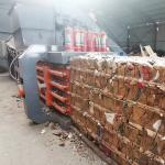 Highly 9000 KG Horizontal Hydraulic Baling Baler Press Machine For Waste Paper
