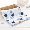 Buy cheap Personalized Bamboo Muslin Swaddle Blankets Eco Printing For Newborns from wholesalers