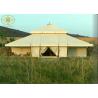 Buy cheap Prefabricated Luxury Glamping Hotel Tent High Strength Q235 Steel Frame from wholesalers