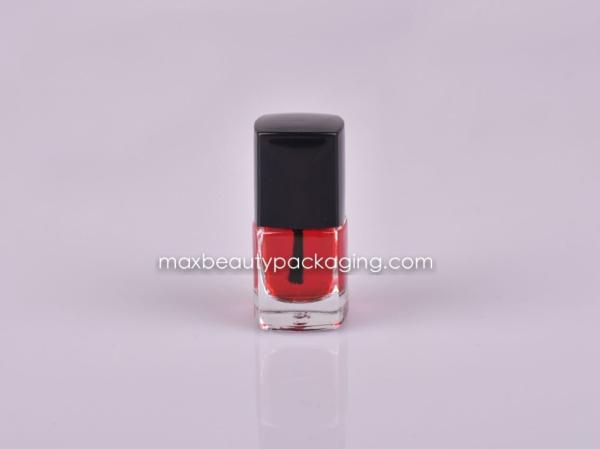 6ml square nail polish bottle nail polish cap nail polish brush nail polish