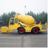 Buy cheap Double Cone Roll Concrete Construction Equipment , 1.2m3 Self - Feeding Concrete Mixers 55kw 4500kg from wholesalers