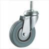 Buy cheap stem casters rubber wheel swivel wheels furniture casters 3 in from wholesalers