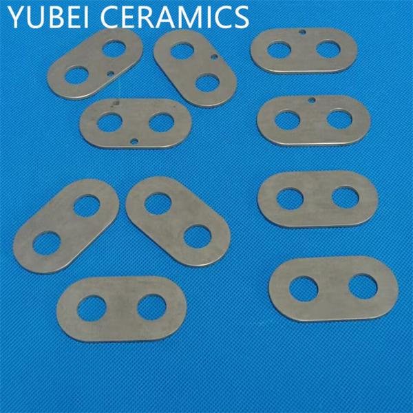 Buy cheap Customized SiSiC Ceramics Facing Wear Resistant 90HRA High Flexural Strength from wholesalers