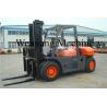 Buy cheap 8 Ton Diesel Powered Forklift 4wd Forklift Pallet Truck 18 Months Warranty from wholesalers