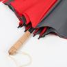 Buy cheap Colorful Vented Ladies Golf Umbrella , 30 Inch Dual Canopy Wooden Handle from wholesalers