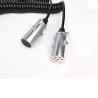 Buy cheap Metal Plug Truck Trailer Wiring Trailer Parts 15 Pin To 2 * 7 Pin Smooth Surface from wholesalers