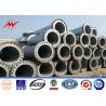 Buy cheap 25ft 30ft 35ft 40ft Utility Power Poles NEA Standard Hot Dip Galvanizing from wholesalers