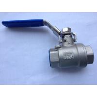 Buy cheap 4'' 1000WOG 2PC Stainless Steel Ball Valves , Female Threaded End Hand Operated product