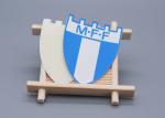 Football Jerseys Heat Transfer Labels With Customised Logos Embossed