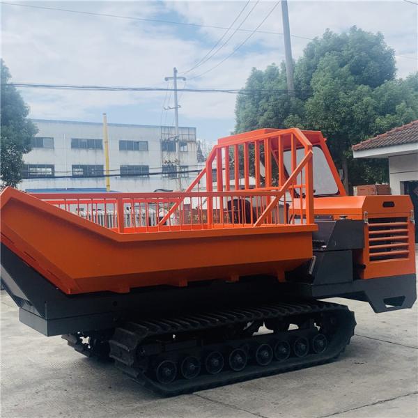 Electric Start Crawler Mini Dumper 35HP Oil Palm Tractor For Palm Oil Plantation
