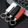 Buy cheap 2.0 3.0 PU Leather Customized Usb Flash Drives 32GB 256GB Embossing Logo from wholesalers