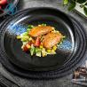Buy cheap Irregular Rustic Black Porcelain Dinnerware from wholesalers