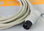 TPU Material Patient Monitor Accessories One Piece ECG Cable Compatible M&B