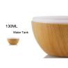 Buy cheap 130ml Wood Grain Round Air Humidifier Ultrasonic Quiet Cool Mist Humidifier from wholesalers