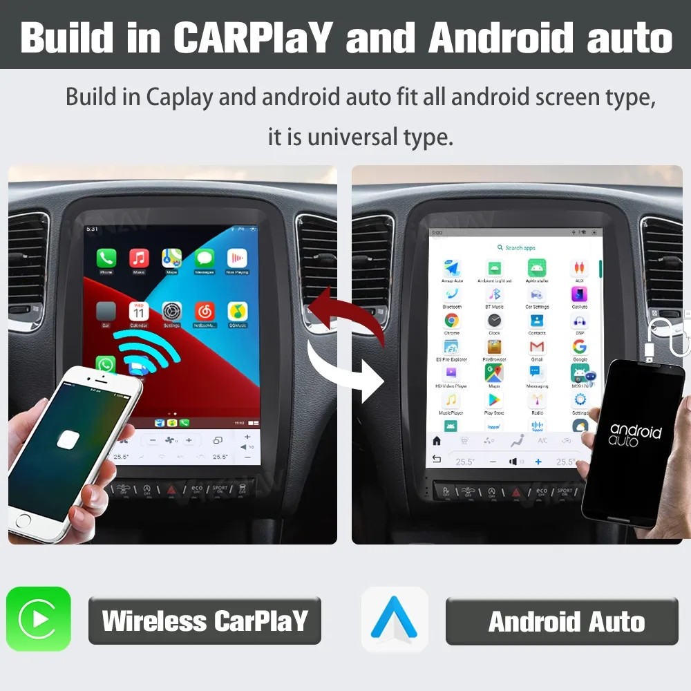 1024x768 Android Car Radio For 2014-2016 Dodge Durango