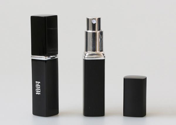 Buy cheap Cosmetic Spray Travel Perfume Atomiser Black Luxury 5ml Perfume Bottle from wholesalers